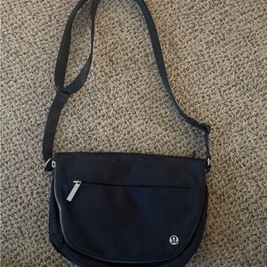 Lululemon All Night Festival Bag | Black Crossbody | Adjustable Strap